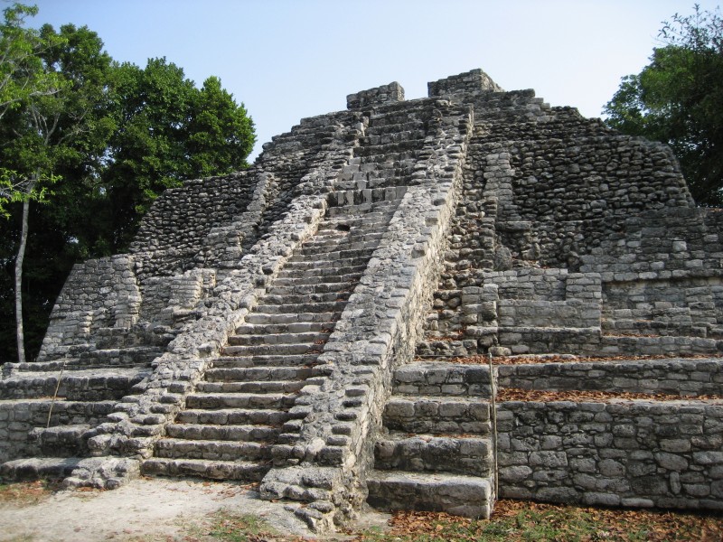 Temple #2 at Chacchoben