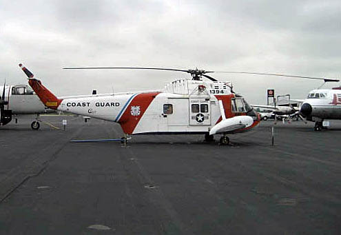 Retired Coast Guard Helicopter