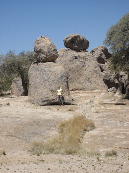 Linda at City of Rocks