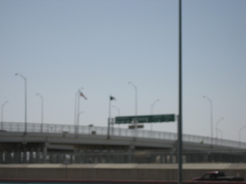 Mexican Border Crossing (as seen from Chamizal)